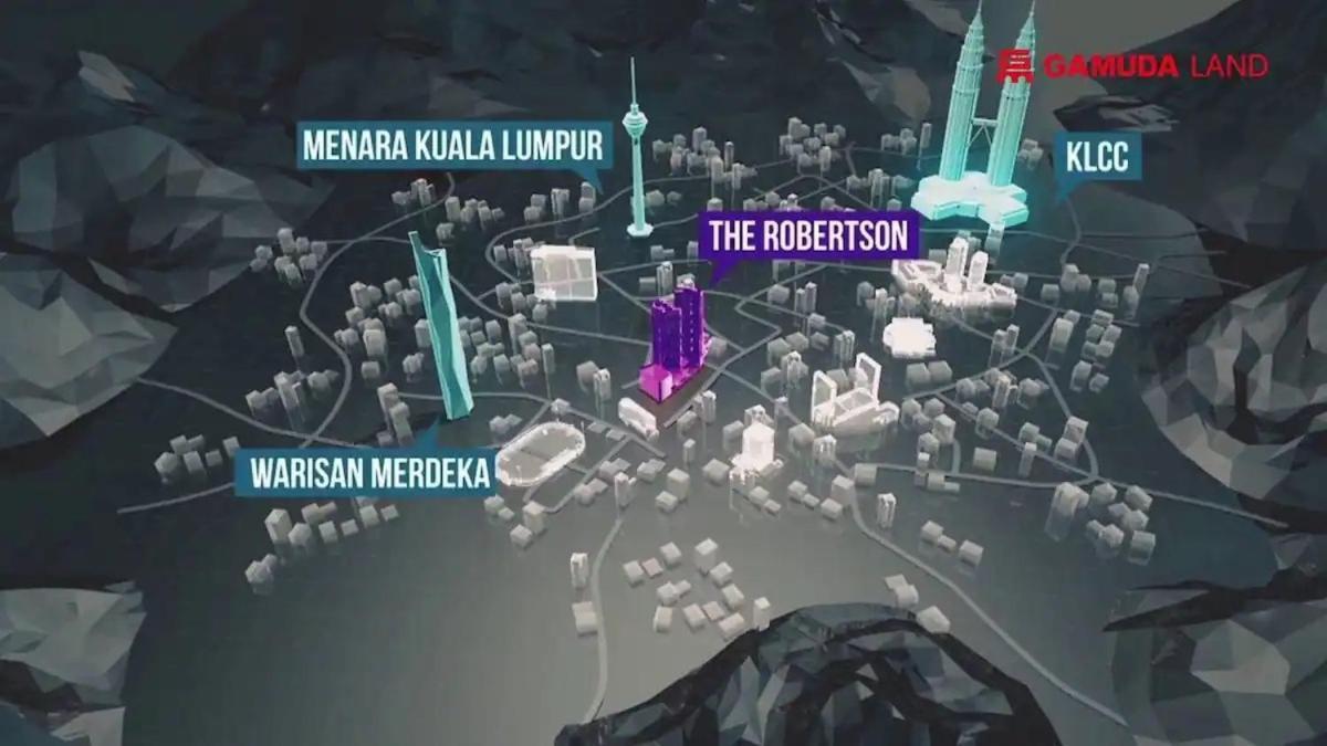Meta @ Robertson Kl Bukit Bintang Daire Kuala Lumpur Dış mekan fotoğraf